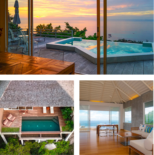 naroua,koh tao,sea view,pool villas,thailand, Naroua